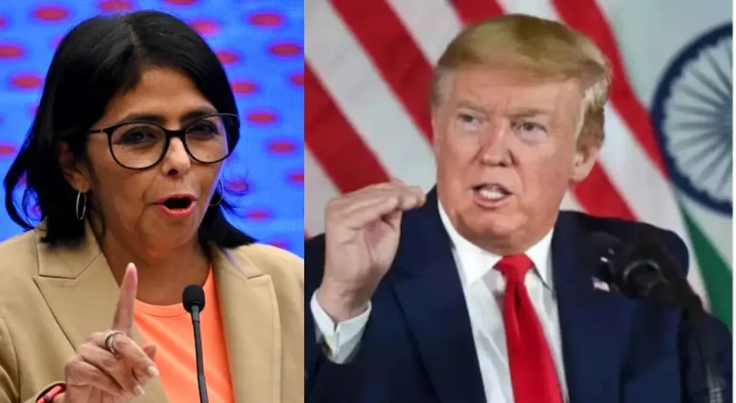 ट्रम्प ने वेनेजुएला की अंतरिम राष्ट्रपति को धमकी दी