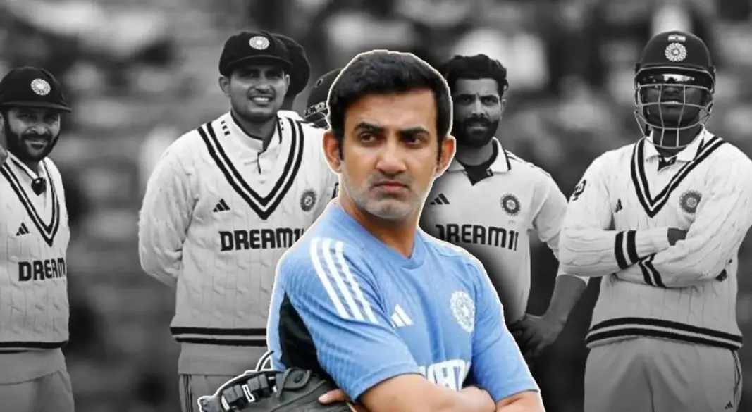 गौतम गंभीर की कोचिंग में टेस्ट क्रिकेट का पतन