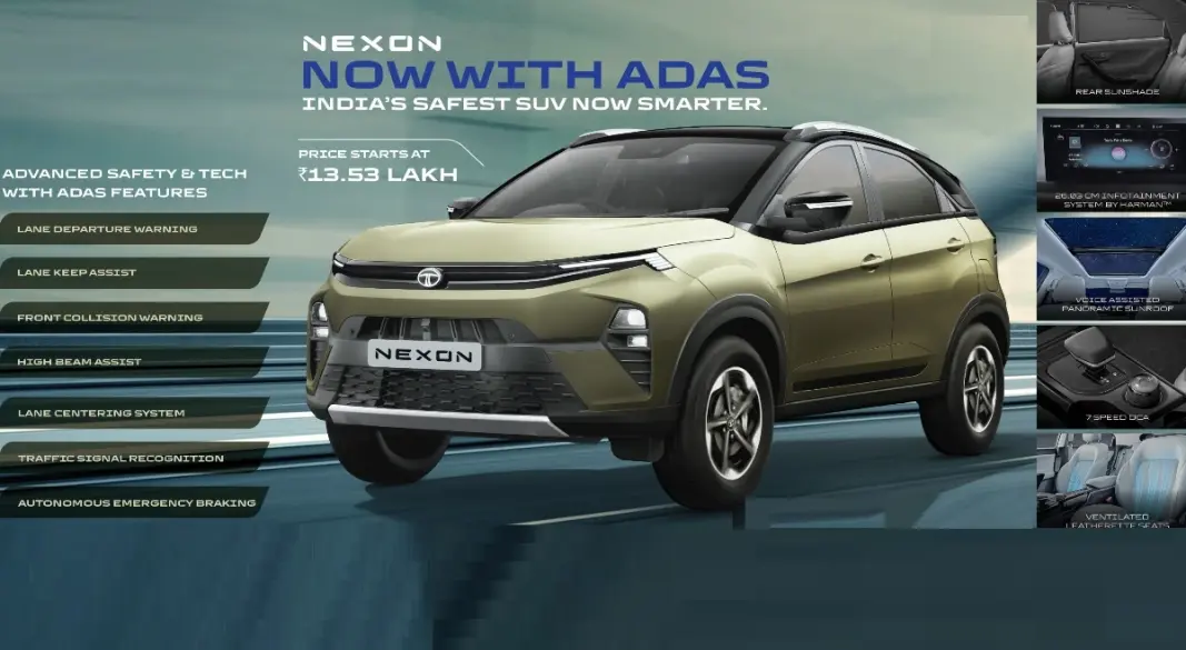 Tata Nexon ADAS. Photo: ITG