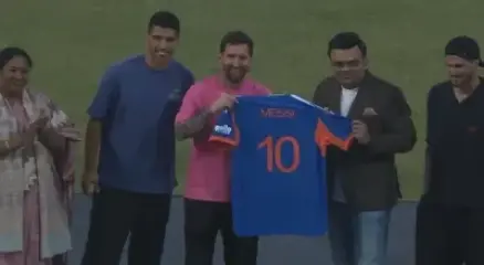 मेसी को जय शाह ने टी-20 वर्ल्डकप का टिकट दिया