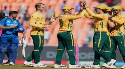 साउथ अफ्रीका ने अफगानिस्तान को डबल सुपर ओवर में हराया